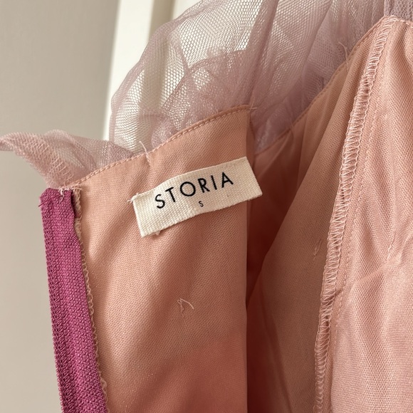 NWT Simons Ruffle Mini Dress - Picture 9 of 9